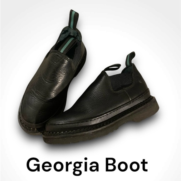 : : GEORGIA Romeo Chunky Low Ankle Boots : : - Picture 1 of 10